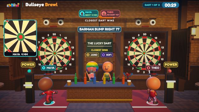 Bullseye Brawl on the TV